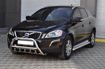 Volvo XC60 2009-2017 гг. Кенгурятник WT003 (нержавейка) фото 5