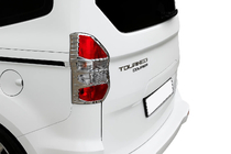 Хромированные накладки на задние фонари (2 шт., пластик) фото 1