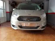 Ford Courier 2014-2023 гг. Накладки на решетку радиатора OmsaLine (2014-2018, 4 шт, нержавейка) фото 1