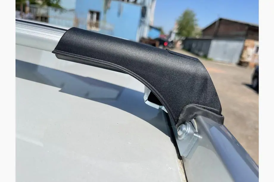 Honda CRV 2012-2016 гг. Поперечные дуги на интегрированные рейлинги Skybar Special (2 шт) Серый