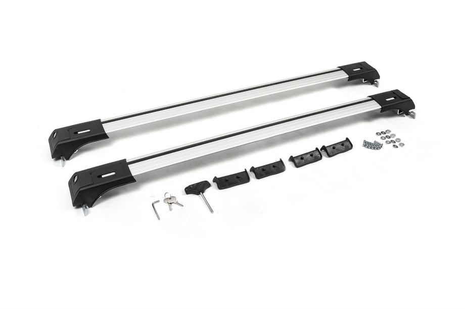 Honda CRV 2012-2016 гг. Поперечные дуги на интегрированные рейлинги Skybar Special (2 шт) Серый Фото 8