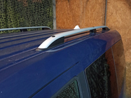 Ford Connect 2010-2013 гг. Рейлинги CROWN (серый мат) Макси база фото 5