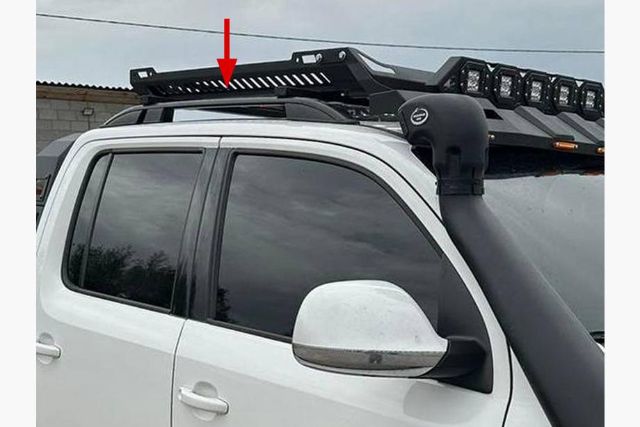 Volkswagen Amarok Рейлинги Skyport Black Image