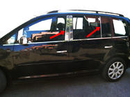 Накладки на дверные стойки из нержавеющей стали (10 шт) фото 3 Накладки на дверные стойки из нержавеющей стали (10 шт) фото 3