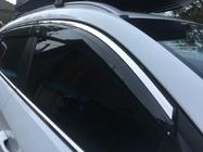 Hyundai Tucson TL 2016-2021 гг. Ветровики с хромированной вставкой (6 шт, Niken) фото 3