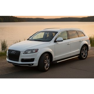 Боковые Подножки Maya V1 (2 шт., Алюминий) Audi Q7 2005-2015 гг. фото 1
