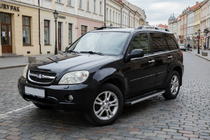 Chery Tiggo 1 2005-2016 гг. Боковые Подножки Maya V1 (2 шт., Алюминий) фото 1