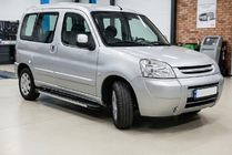 Citroen Berlingo 1996-2008 гг. Боковые Подножки Maya V1 (2 шт., Алюминий) фото 3
