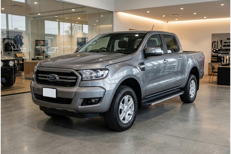 Ford Ranger 2011–2022 гг. Боковые Подножки Maya V1 (2 шт., Алюминий) Image