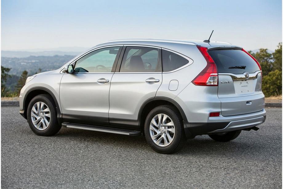 Honda CRV 2012-2016 гг. Боковые Подножки Maya V1 (2 шт., Алюминий) Image