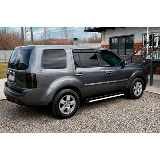 Боковые Подножки Maya V1 (2 шт., Алюминий) Honda Pilot 2008-2015 гг. фото 2