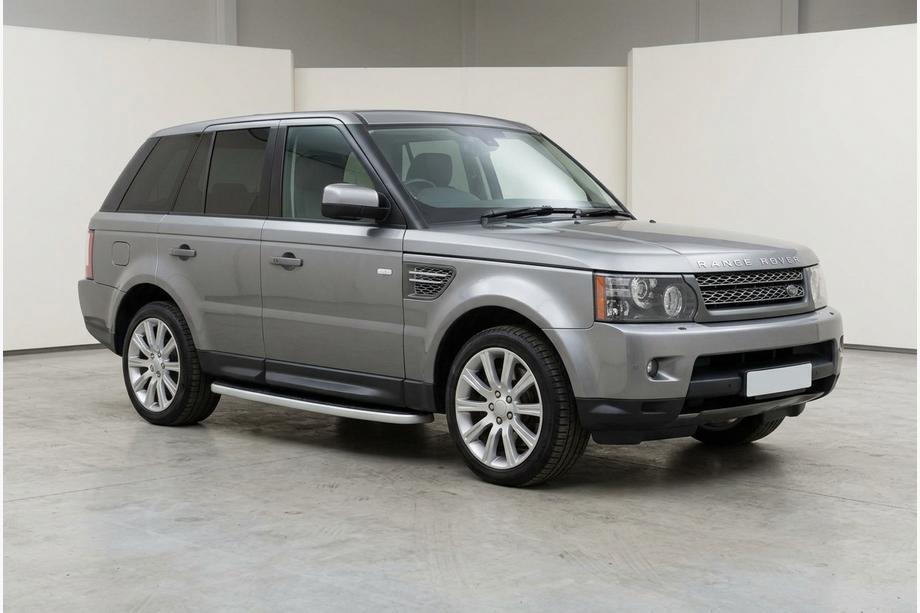 Range Rover Sport 2005-2013 гг. Боковые Подножки Maya V1 (2 шт., Алюминий) Image