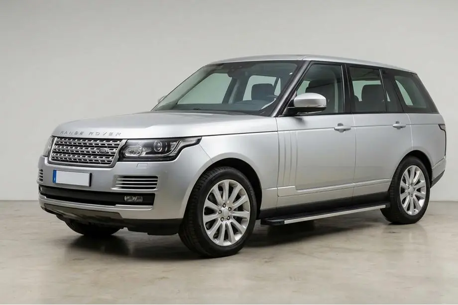 Range Rover IV L405 2013-2021 гг. Боковые Подножки Maya V1 (2 шт., Алюминий) Image