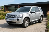 Land Rover Freelander II 2006–2014 гг. Боковые Подножки Maya V1 (2 шт., Алюминий) фото 1