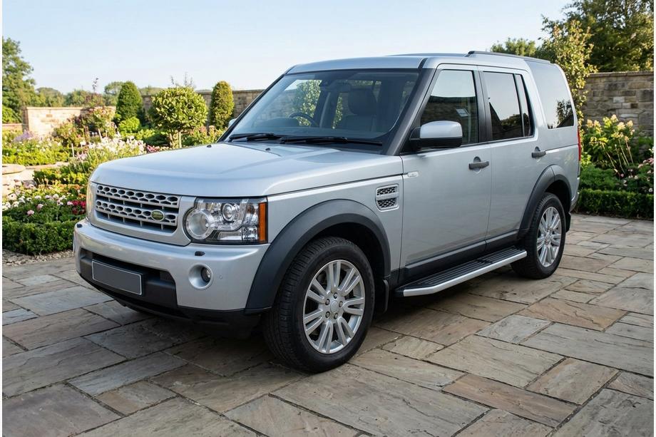 Land Rover Discovery IV 2009-2017 гг. Боковые Подножки Maya V1 (2 шт., Алюминий) Image