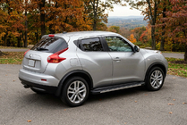 Nissan Juke 2010-2019 гг. Боковые Подножки Maya V1 (2 шт., Алюминий) фото 1