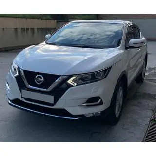 Накладки на противотуманные фары (2017↗, нержавейка) Nissan Qashqai 2014-2021 гг. фото 4