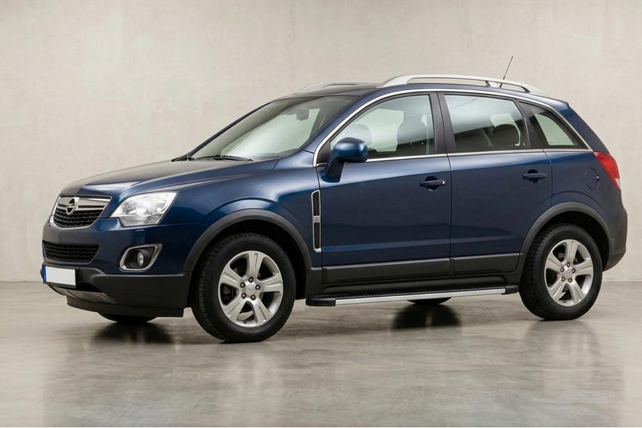Opel Antara 2006-2017 гг. Боковые Подножки Maya V1 (2 шт., Алюминий) Image