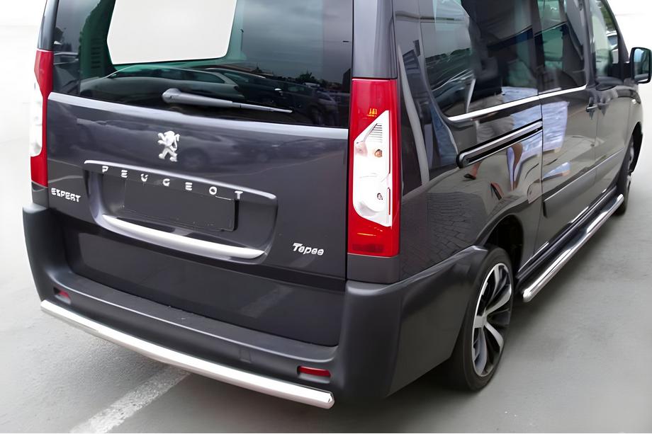 Citroen Jumpy 2007–2017 гг. Задняя дуга (нержавейка) Image
