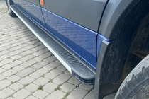 Volkswagen Crafter 2006-2016 гг. Боковые Подножки Maya (2 шт., Алюминий) фото 1