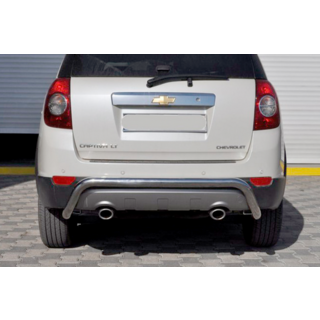 Задняя дуга AK007 (нержавейка) Chevrolet Captiva 2006-2019 гг. фото 1