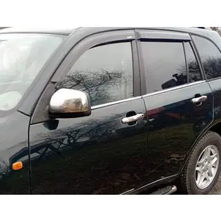 Хромированные Накладки на Ручки Дверей (4 шт, Нержавейка) Chery Tiggo 1 2005-2016 гг. фото 1