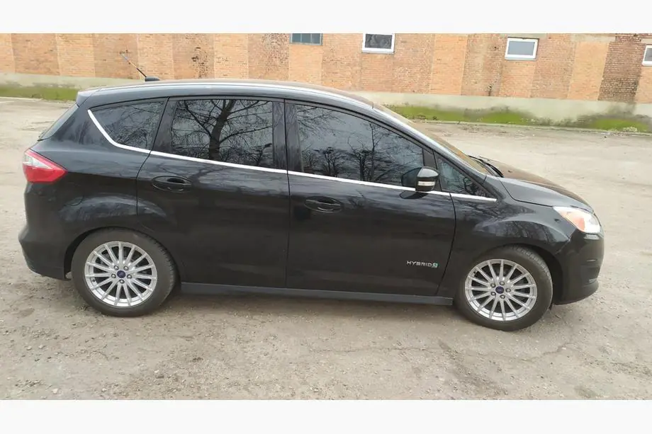 Ford C-Max/Grand C-Max 2010-2019 гг. Окантовка стекол (8 шт, нержавейка) Image