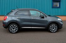 Fiat 500X 2014-2024 гг. Хромированные молдинги на двери (4 шт) OmsaLine - Итальянская Нержавейка фото 5