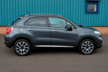Fiat 500X 2014-2024 гг. Хромированные молдинги на двери (4 шт) фото 5