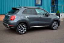 Fiat 500X 2014-2024 гг. Хромированные молдинги на двери (4 шт) OmsaLine - Итальянская Нержавейка фото 4