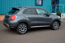 Fiat 500X 2014-2024 гг. Хромированные молдинги на двери (4 шт) фото 4