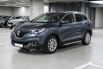 Renault Kadjar 2015-2022 гг. Боковые Подножки Sunrise (2 шт., Алюминий) фото 1