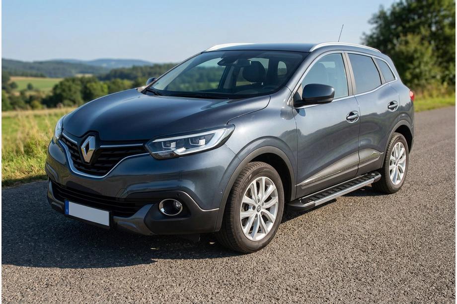 Renault Kadjar 2015-2022 гг. Боковые пороги RedLine V1 (2 шт., алюминий) Image