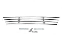 Решетка бампера нержавейка фото 2