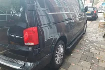 Volkswagen T6 2015-2024 гг. Боковые Подножки Allmond Black (2 шт., Алюминий) фото 2