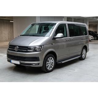 Боковые Подножки Duru (2 шт., Алюминий) Volkswagen T6 2015-2024 гг. фото 1