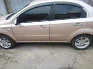 Chevrolet Aveo T250 2005-2011 гг. Хромированные Накладки на Ручки (4 шт) фото 1