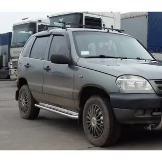 Боковые Подножки Premium (2 шт., Нержавейка)