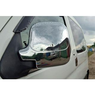 Накладки на Зеркала (2 шт., пластик) Citroen Berlingo 1996-2008 гг. фото 3