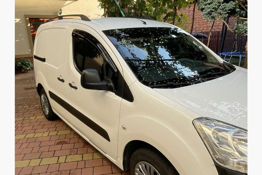 Citroen Berlingo 2008-2018 гг. Черные рейлинги Фото 3