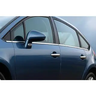 Хромированные Окантовки Окон Нержавейка Citroen C-4 2004-2010 гг. фото 1