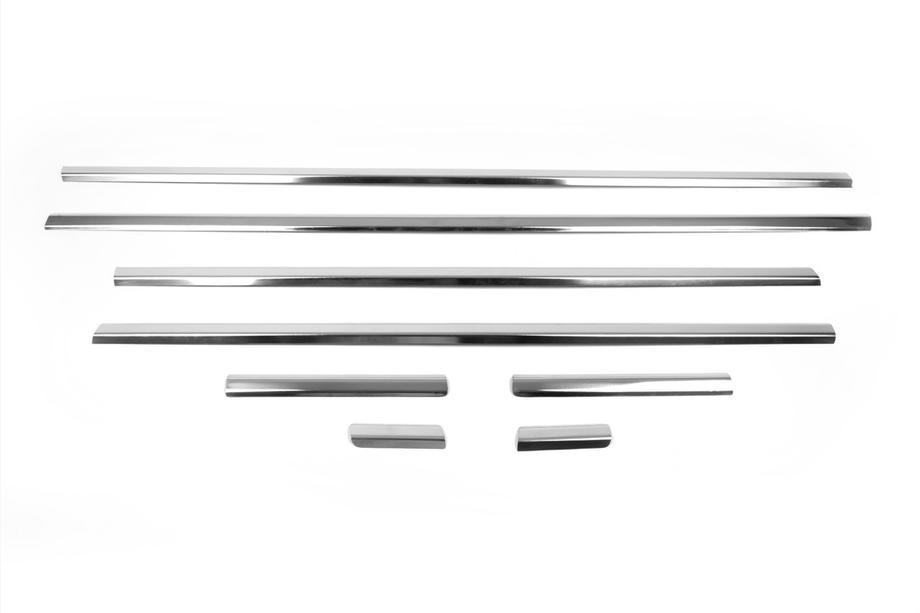 Citroen C-4 2004-2010 гг. Хромированные Окантовки Окон Нержавейка Фото 2