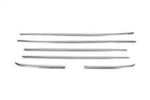 BMW X1 E84 2009-2015 гг. Нижние молдинги стекол нержавейка 6 шт. фото 2