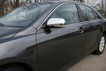Toyota Camry 2006-2011 гг. Хромированные Накладки на Зеркала (2 шт.) фото 1