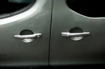 Peugeot Partner Tepee 2008-2018 гг. Хромированные Накладки на Ручки Дверей (4 шт, Нержавейка) фото 5