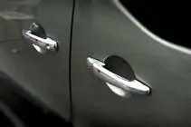Peugeot Partner Tepee 2008-2018 гг. Хромированные Накладки на Ручки Дверей (4 шт, Нержавейка) фото 6
