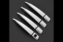 Peugeot 208 2012-2019 гг. Накладки на дверные ручки из нержавеющей стали 4 штуки. Carmos - турецкая сталь фото 3