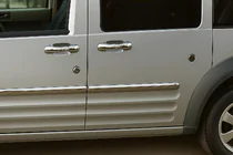 Ford Connect 2002–2006 гг. Накладки на замок (5 шт, нержавейка) фото 1