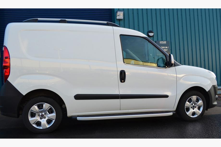 Fiat Doblo II 2010-2022 гг. Окантовка стекол Нержавейка 4 шт, OmsaLine - Итальянская Нержавейка Фото 5