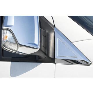 Накладки на зеркала Нержавеющая сталь (2 шт.) Volkswagen Crafter 2006-2016 гг. фото 1